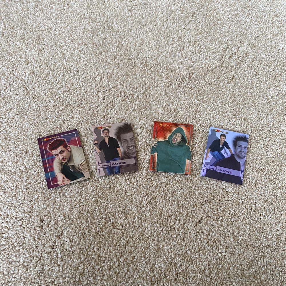 NSYNC Joey Fatone trading cards